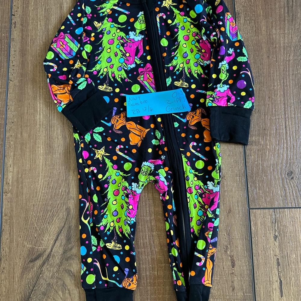 Colorful Kids One Piece Christmas Bamboo
